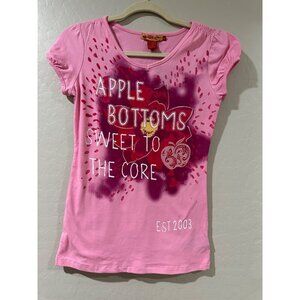 Apple Bottoms By Nelly Sweet to the Core short sleeve Girls top size XL NWT